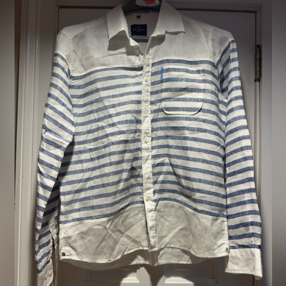 Escales Paris Men’s Linen Shirt